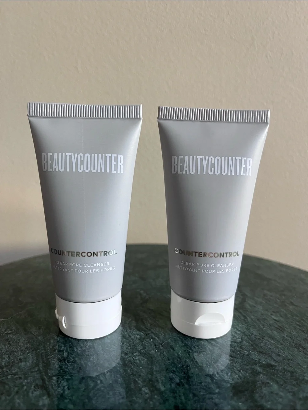 Two travel size Beautycounter Countercontrol Clear Pore Cleanser, NWT